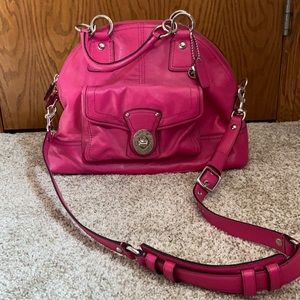 Hot Pink Coach purse